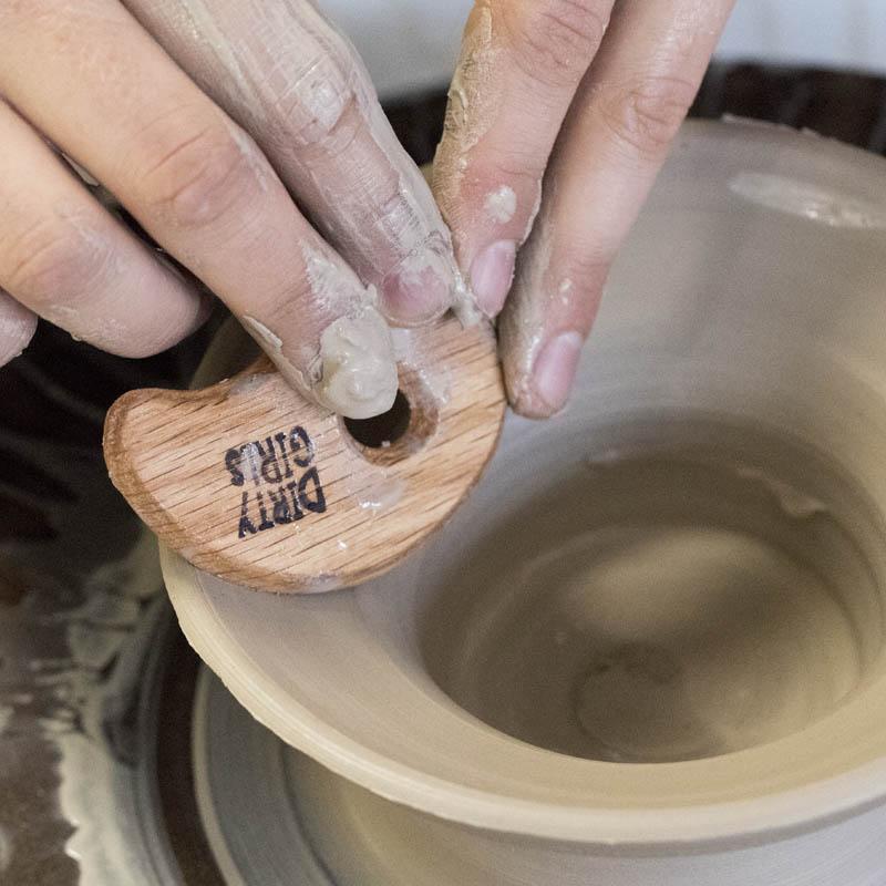 The Mid Bean Throwing Rib – Krueger Pottery Supply