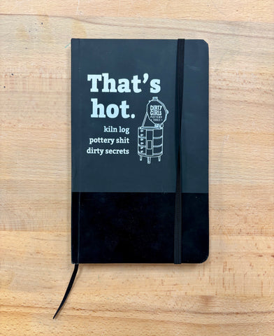 Notebook-Kiln Log/Pottery Secrets